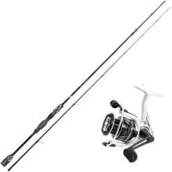 ENSEMBLE SPINNING STUCKI FISHING COMBO SILVER DUST