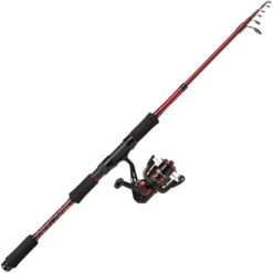 ENSEMBLE SPINNING TÉLESCOPIQUE MITCHELL TANAGER RED SPINNING COMBO