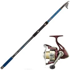 ENSEMBLE TÉLESCOPIQUE GARBOLINO OPTIMA PIKE DRIFTER + MOULINET EXCEED 6003FD