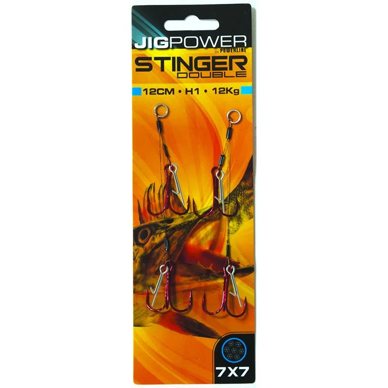 MONTURE POWERLINE JIG POWER STINGER DOUBLE - PAR 2 3 MONTURE POWERLINE JIG POWER STINGER DOUBLE - PAR 2