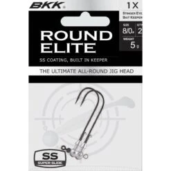 TÊTE PLOMBÉE BKK ROUND ELITE STINGER EYE BAIT KEEPER