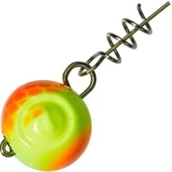 TETE PLOMBEE GUNKI G FLIP - ORANGE/FLUO YELLOW