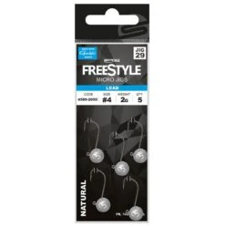 TËTE PLOMBÉE SPRO FREESTYLE MICRO JIG29 - NATURAL - PAR 5 -Canne Argent Soldes Boutique tete plombee spro freestyle micro jig29 natural par 5 z 2334 233480 2